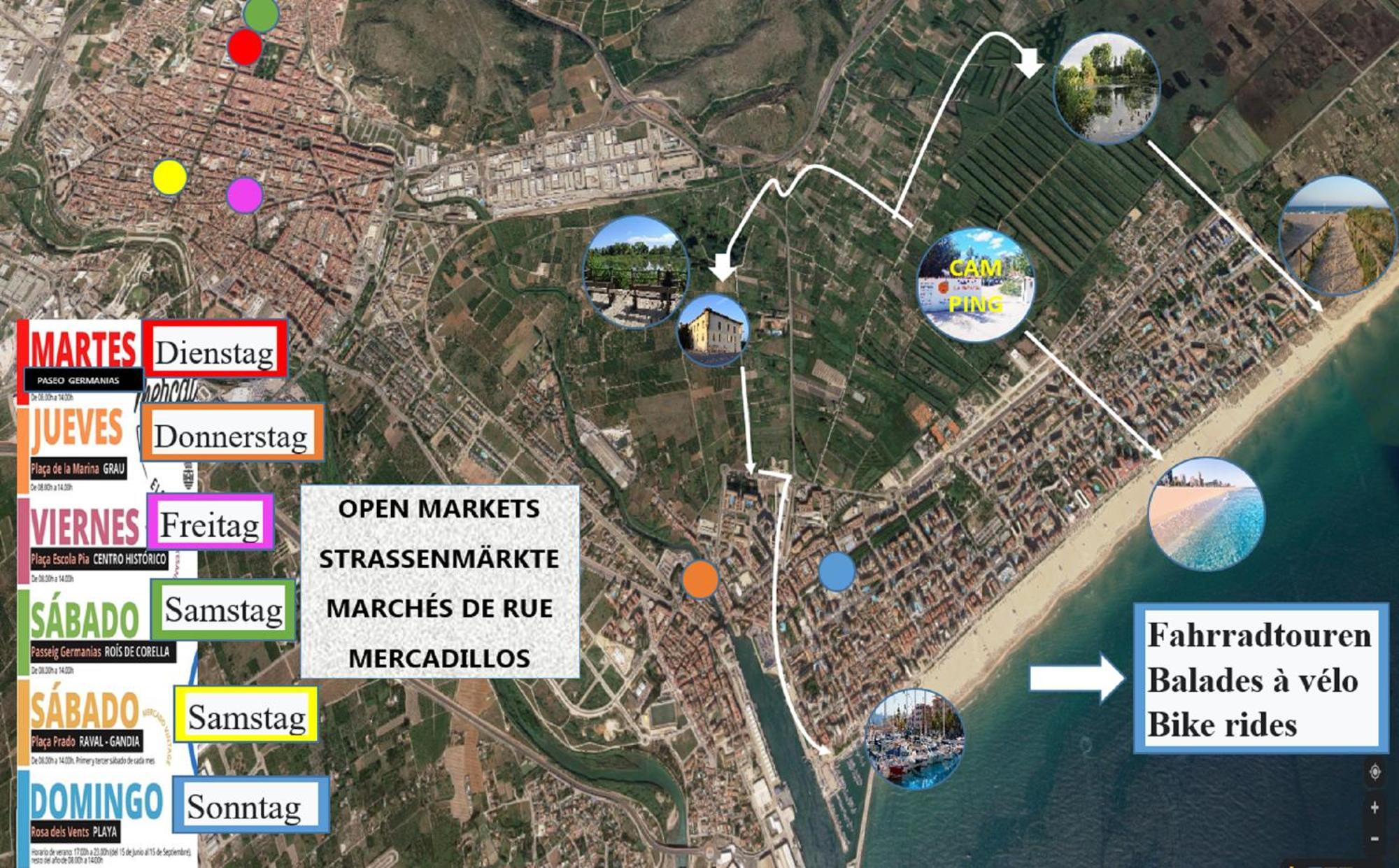 Camping La Naranja Hotell Gandía Exteriör bild